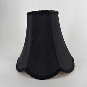 Urbanest Trumpet Black Lamp Fabric Shades Gold Fabric Interior